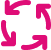 Icon representing data migration feature